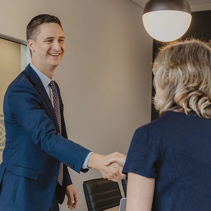 Nathan handshake